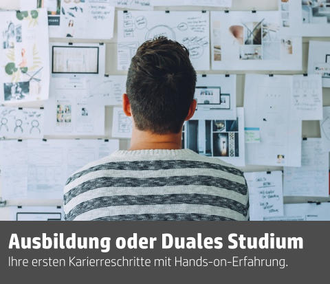 Ihre ersten Karierreschritte mit Hands-on-Erfahrung. Ausbildung oder Duales Studium