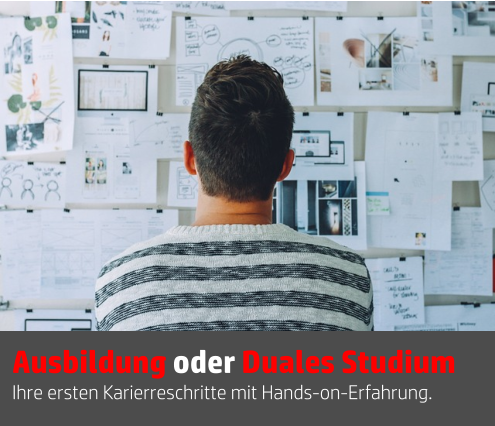 Ihre ersten Karierreschritte mit Hands-on-Erfahrung. Ausbildung oder Duales Studium